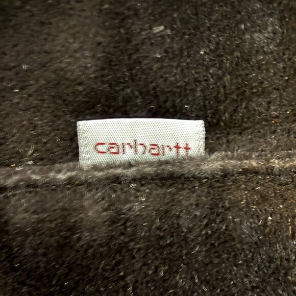 Vintage 80s Carhartt Velour Jacket BLK M - Picture 8 of 8